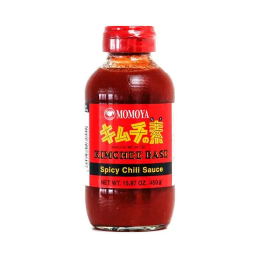 Momoya Kimchi Base Spicy Chili Sauce/ Momoya Kimchi bāze - asā čili mērce - Oishii Asian Mart