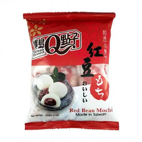Red Bean Mochi 120g/ Sarkano Pupiņu Mochi 120g - Oishii Asian Mart