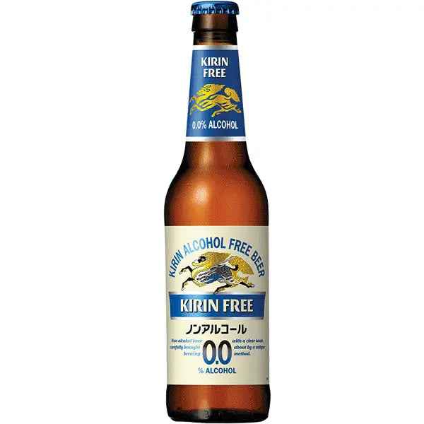 Beer Kirin Ichiban Alcohol Free 330ml/ Alus Kirin Ichiban Bezalkoholiskais 330ml