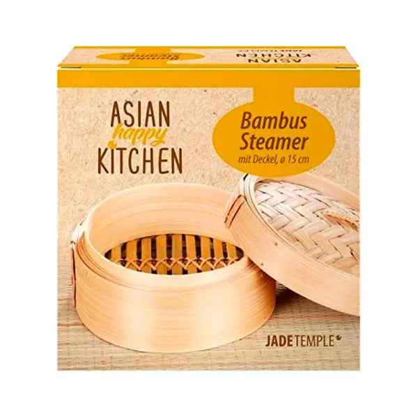 Bamboo Steamer Set 20cm/ Bambusa tvaicētājs komplekts 20cm