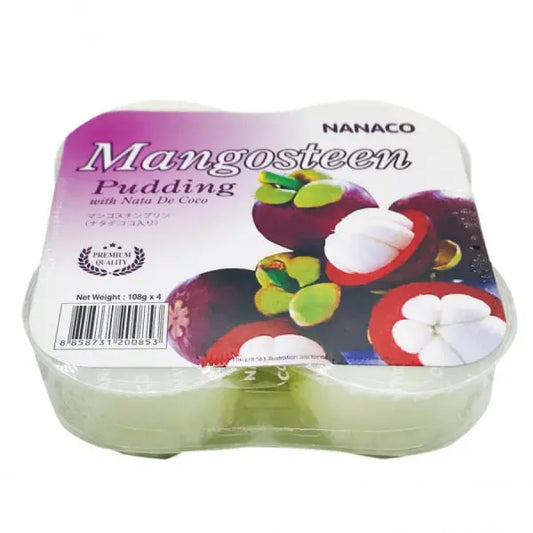 NANACO Mangosteen Pudding/ NANACO Mangostīna pudiņš - Oishii Asian Mart