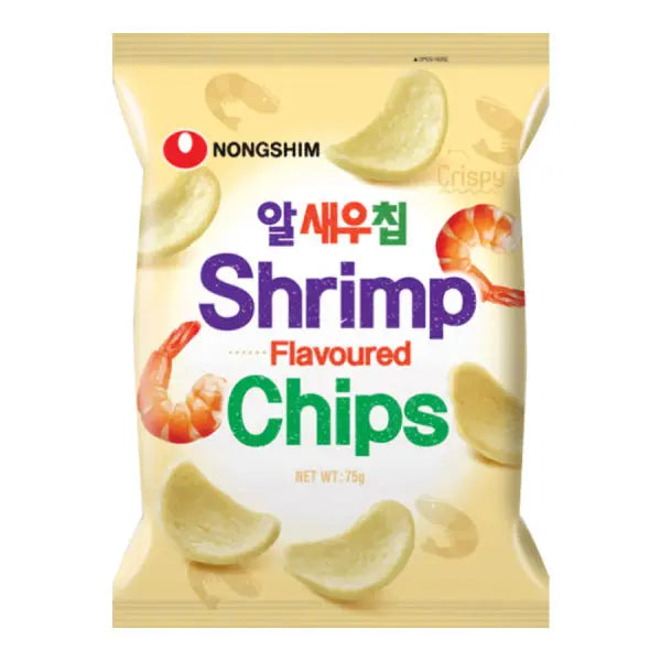 NONGSHIM Shrimp Flavoured Chips/ NONGSHIM garneles garšas čipsi - Oishii Asian Mart