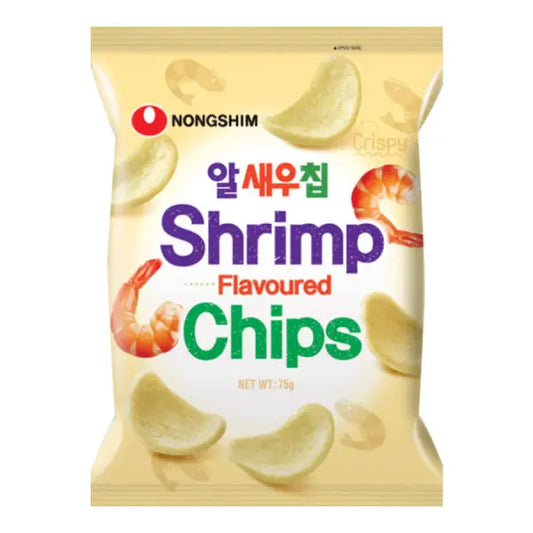 NONGSHIM Shrimp Flavoured Chips/ NONGSHIM garneles garšas čipsi - Oishii Asian Mart