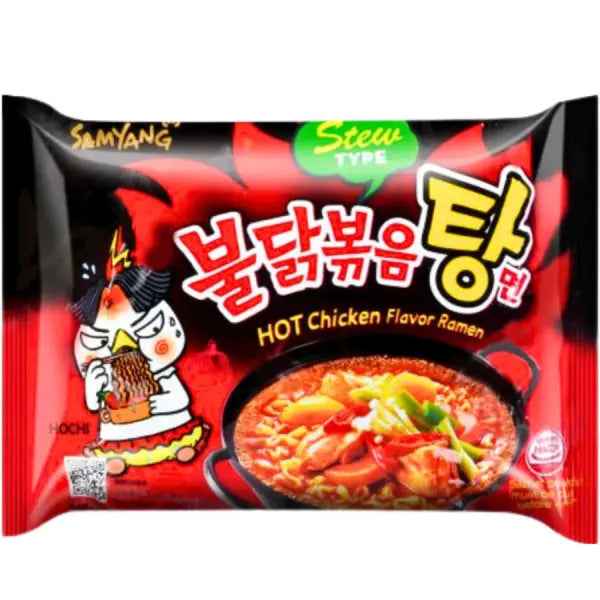 SAMYANG Hot Chicken Flavour Stew Type/ SAMYANG pikantās vistas garšas sautējuma veids