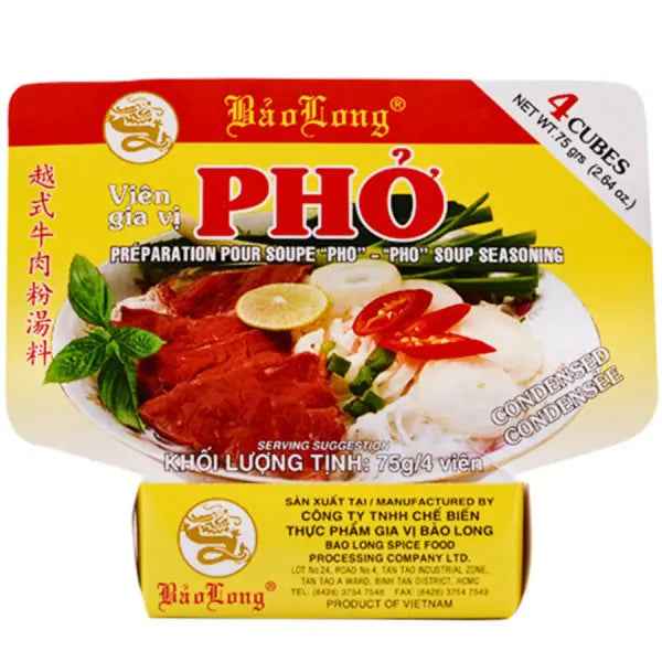 BAO LONG Pho Beef Soup Seasoning 75g VN/ BAO LONG Pho liellopu gaļas zupas garšviela