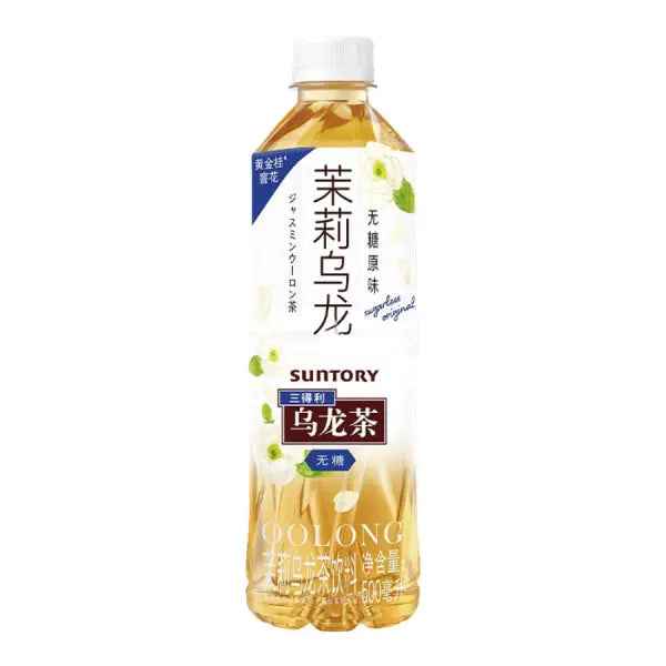 Suntory Oolong Tea Jasmine Sugar Free 500ml/ Suntory Oolong Tēja ar Jasmīnu Bez Cukura 500ml