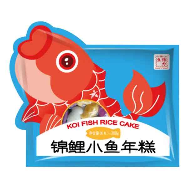 ZLS Fish-shaped Rice Cake 200g/ ZLS Zivtiņas formas rīsu kūka 200g