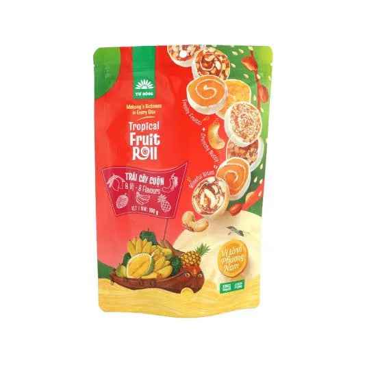 TU BONG Tropical Fruit Roll - 8 Flavours / TU BONG Tropical Fruit Roll - 8 garšas