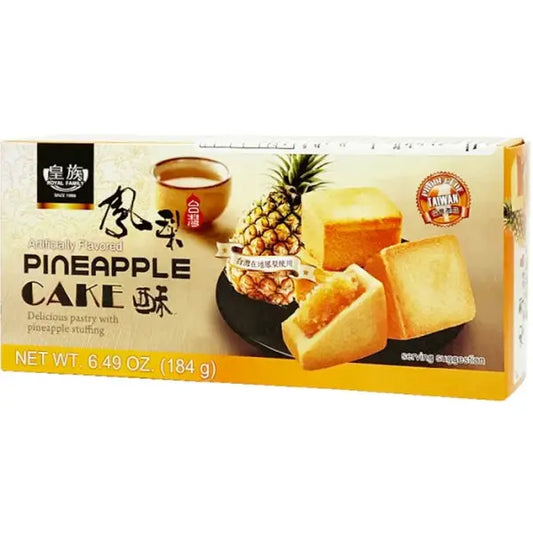 Royal Family Pineapple Cake 184g/ ROYAL FAMILY Ananāsu Kūka 184g - Oishii Asian Mart