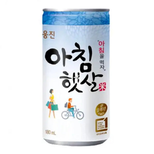Woongjin Morning Rice Drink 180ml/ WOONGJIN Rīsu Dzēriens Morning Rice 180ml - Oishii Asian Mart