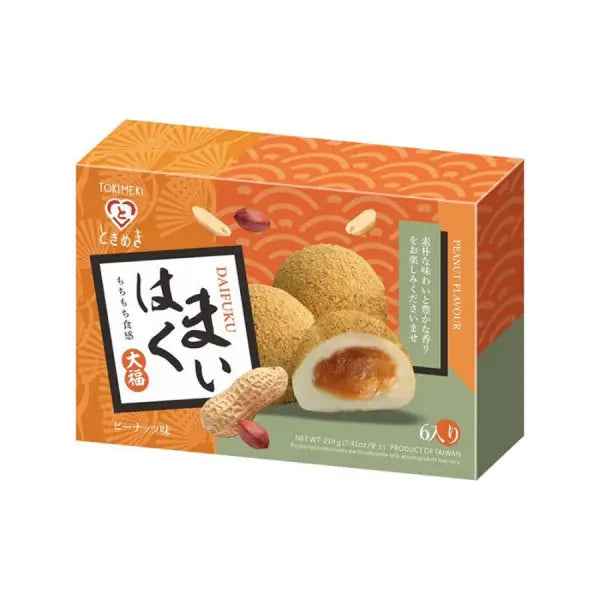 Tokimeki Mini Mochi Peanut 120g/ TOKIMEKI Mini Moči Zemeriekstu120g