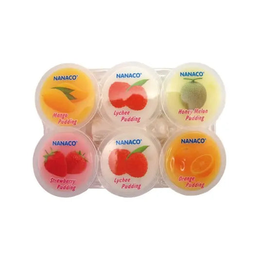 NANACO Puddingmix 5 flavours 480g/ NANACO Pudiņu maisījums 5 garšas 480g - Oishii Asian Mart