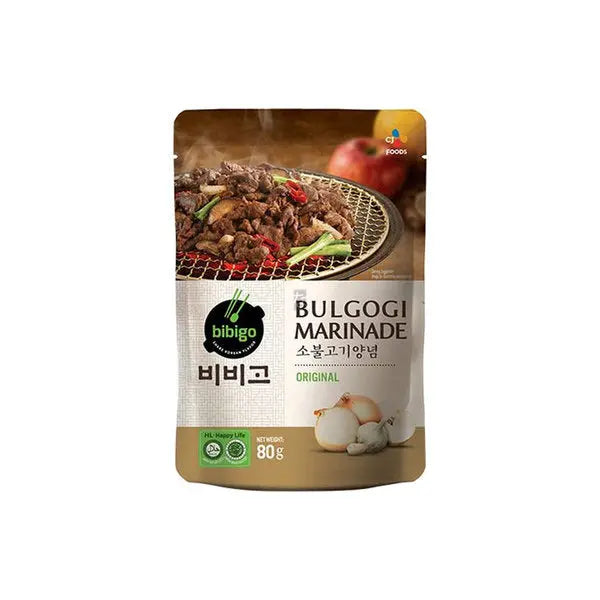 Bulgogi Marinade Sauce, Original 80g/ Bulgogi marinādes mērce, oriģinālā 80g - Oishii Asian Mart