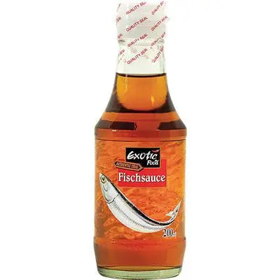 EXOTIC FOOD Fish sauce (70% anchovy extract) 200ml/ EXOTIC FOOD Zivju mērce (70% anšovu ekstrakts) 200ml - Oishii Asian Mart
