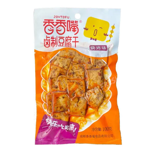 XXZ Beancurd Snack BBQ Flavour 100g/ XXZ Sojas Pupiņu uzkoda ar BBQ garšu 100g - Oishii Asian Mart