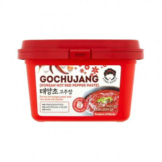 AR Red Pepper Gochujang Paste 500g/ AR Sarkanā pipara Gochujang pasta 500g - Oishii Asian Mart