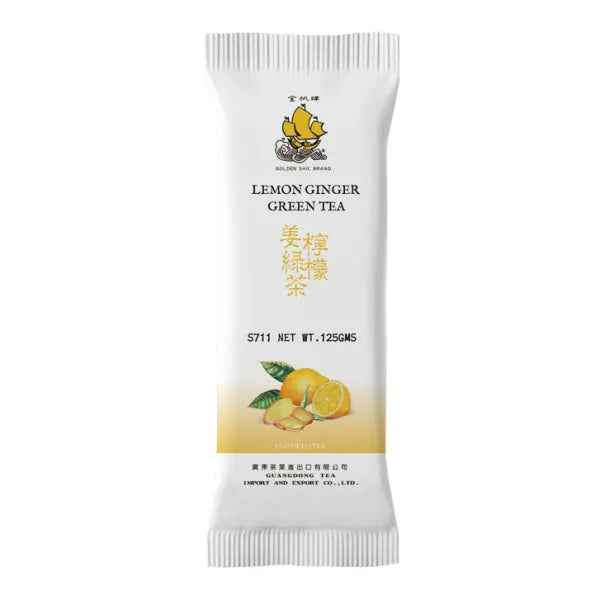 GS Lemon Ginger Green Tea 125g/ GS Citrona-ingvera zaļā tēja 125g