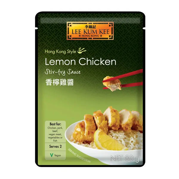 LKK Lemon Chicken Stir-Fry Sauce 80g/ LKK Citronu vistas Wok mērce 80g Lee Kum Kee