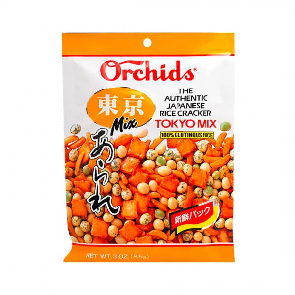 Tokyo Mix Japanese Rice Cracker 85g/ Tokyo Mix Japāņu rīsu krekeri 85g Oishii Asian Mart