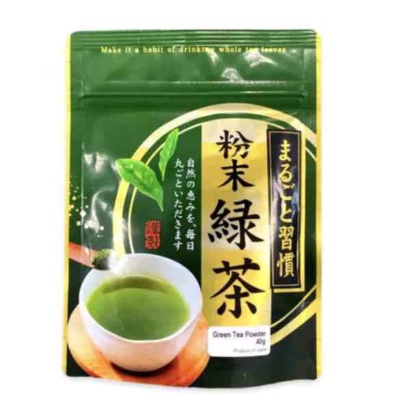 HAMASAEN Green Tea Powder (Matcha) 40g/ HAMASAEN Zaļās tējas pulveris (Matcha) 40g