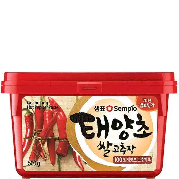 SEMPIO Hot pepper paste Gochujang 500g/ Sempio Asā piparu pasta Gochujang, 500 g