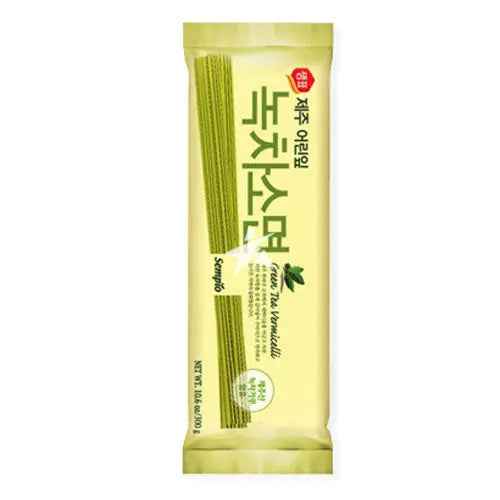 Sempio Green Tea Vermicelli 300g/ Sempio zaļās tējas vermicelli, 300 g