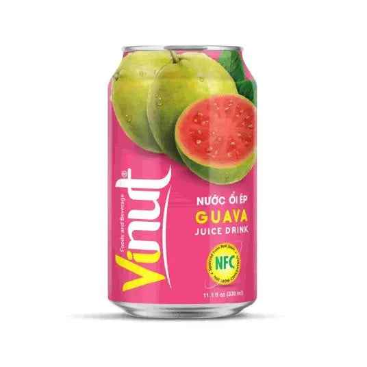 VINUT Guava Juice Drink 330ml/ VINUT Gvajaves Sulas Dzēriens 330ml