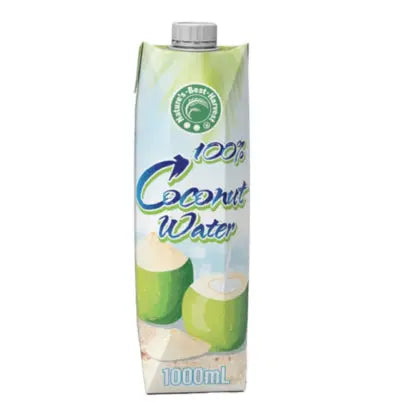 NBH Coconut Water 100% 1 liter / NBH kokosriekstu ūdens 100% 1 liter - Oishii Asian Mart