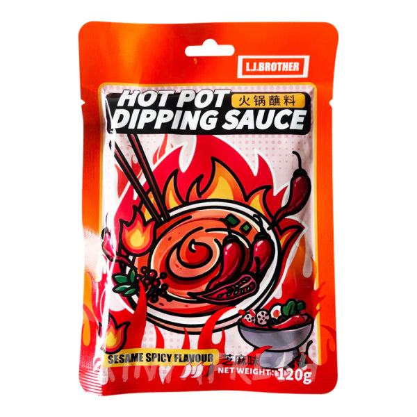 Hot Pot Dipping Sauce sesam spicy/ Karstā katla mērcēšanas mērce sezama-pikanta - Oishii Asian Mart