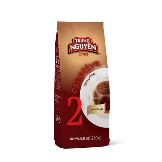 TRUNG NGUYEN Ground Coffee 2 250g/ TRUNG NGUYEN Maltā kafija 2 250g - Oishii Asian Mart