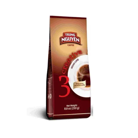 TRUNG NGUYEN Ground Coffee 3 250g/ TRUNG NGUYEN Maltā kafija 3 250g - Oishii Asian Mart