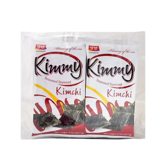 Kimmy seaweed snack kimchi/ Kimmy Jūraszāļu Uzkoda Kimči - Oishii Asian Mart