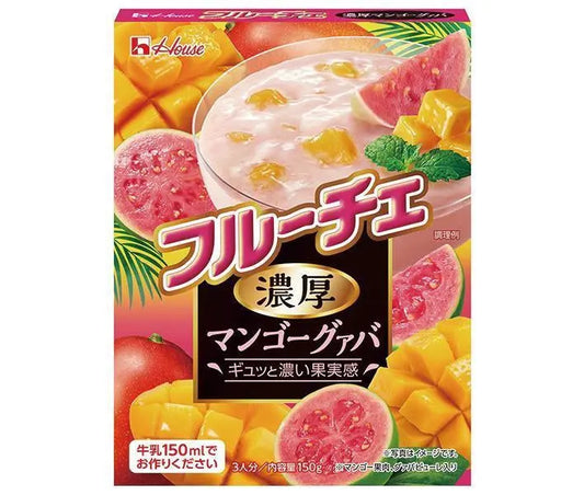 House Foods Fluce Rich Mango & guava Yogurt/ House Foods Fluce Rich Jogurts ar mango un guavas garšu - Oishii Asian Mart