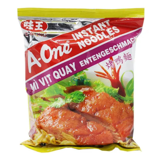 A-One Roasted Duck Noodle/ A-One Cepta Pīle ar Nūdelēm - Oishii Asian Mart