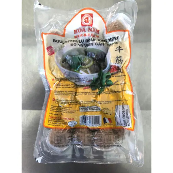 HOA NAM Beef Ball 500g/ HOA NAM Liellopu gaļas bumbiņas 500g - Oishii Asian Mart