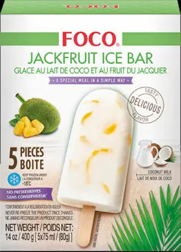 Foco Jackfruit Ice Cream Bar 400g/ Foco Jackfruit saldējuma batoniņš 400g - Oishii Asian Mart