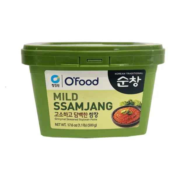 O'FOOD MIld Ssamjang Paste 500g/ O'FOOD viegli pikanta ssamjang pasta 500g