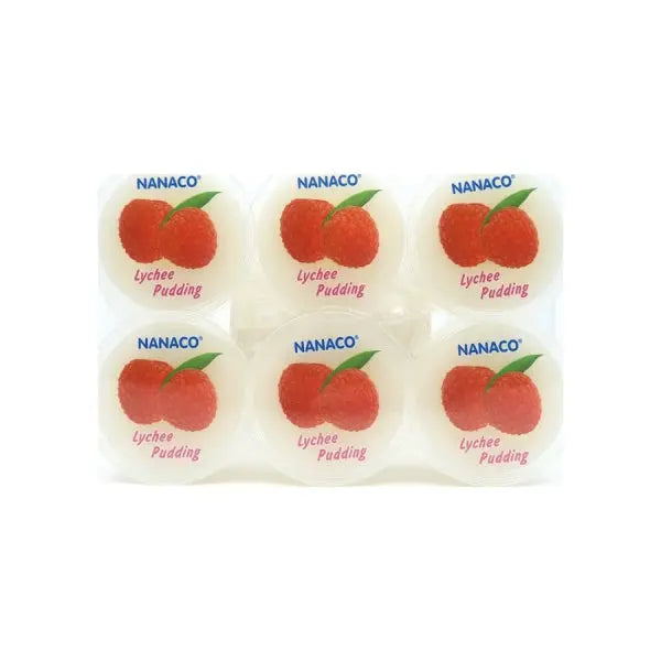 Nanaco Lychee Pudding 480g/ Nanaco Ličī pudiņi 480g - Oishii Asian Mart