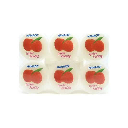 Nanaco Lychee Pudding 480g/ Nanaco Ličī pudiņi 480g - Oishii Asian Mart