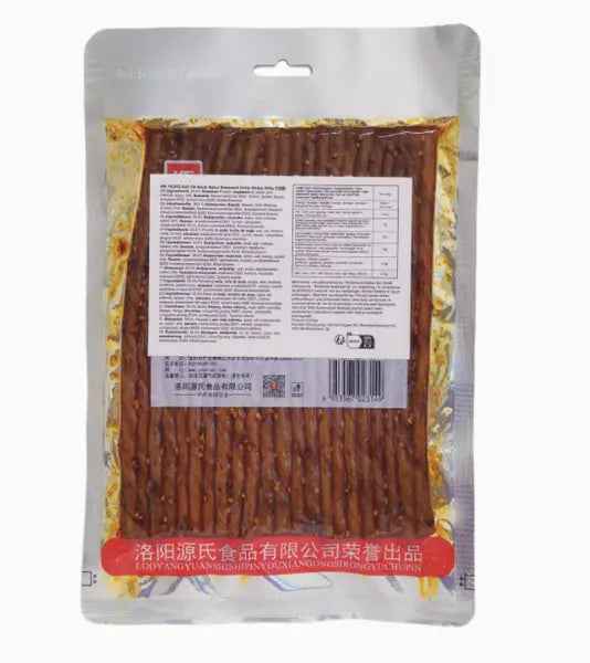Genji Food Snacks Beancurd Spicy Curly Stripe 200g/ Genji Food Uzkodas Pikanta Sojas Strēmeles 200g