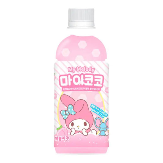 SANRIO My Melody Peach Juice 340ml/ SANRIO My Melody persiku sula 340ml - Oishii Asian Mart