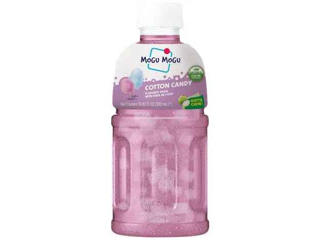 MOGU MOGU Cotton Candy Flavour 320ml/ MOGU MOGU Vates konfektes garša 320ml