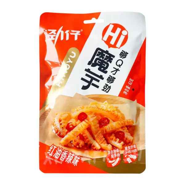 Jin Zai Konjac Snack Spicy Flavor 62g/ Jin Zai Konjaka Uzkoda Pikanta Garša 62g