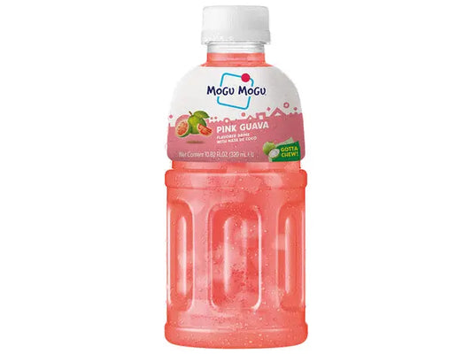 Mogu Mogu Pink Guava 320ml/ Mogu Mogu Rozā Guava 320ml - Oishii Asian Mart