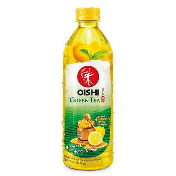 Oishi Honey-Lemon Green tea 500ml/ Oishi Zaļā tēja ar medu-citronu 500ml