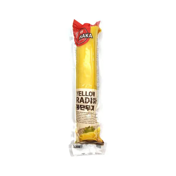 INAKA Yellow Radish 500g/ INAKA dzeltenā redīsa 500g - Oishii Asian Mart