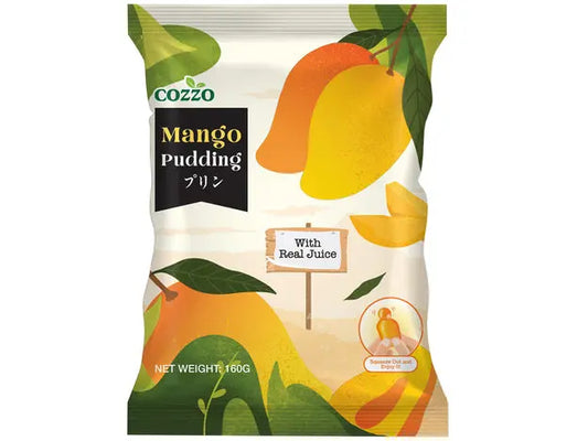 COZZO Mango Jelly Pudding 160g/ COZZO mango želejas pudiņš 160g - Oishii Asian Mart