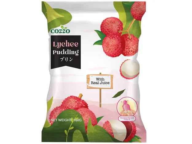 COZZO Lychee Jelly Pudding 160g/ COZZO Ličī želejas pudiņš 160g