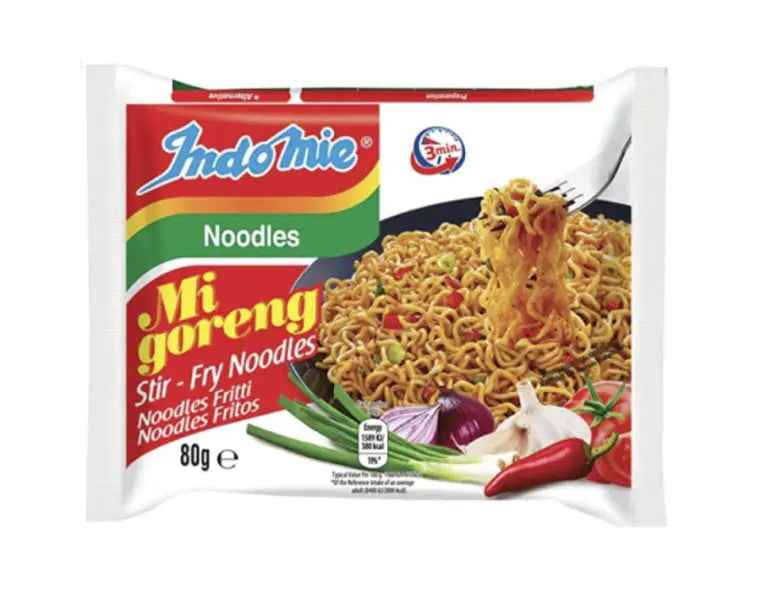 Indomie Mi Goreng Stir-Fry Noodles 80g/ Indomie Mi Goreng Ceptās Nūdeles 80g