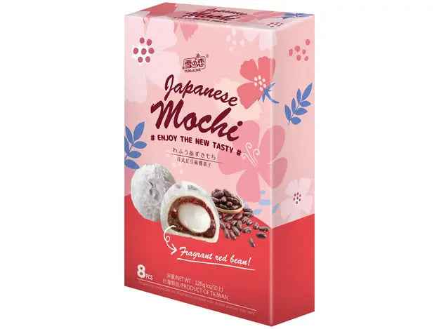 YUKI&LOVE Mochi with Red bean flavour 120g/ YUKI&LOVE moči ar sarkano pupiņu garšu 120g